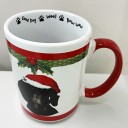 Christmas Dachshund mug